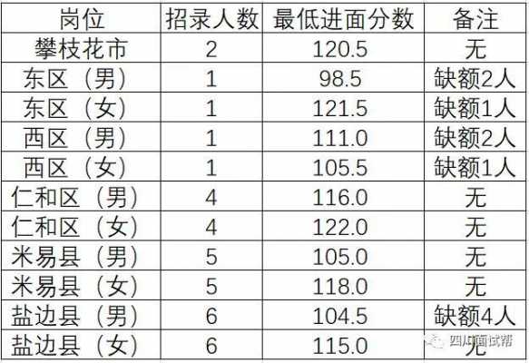 攀枝花选调生考试报名（攀枝花选调生面试结果）