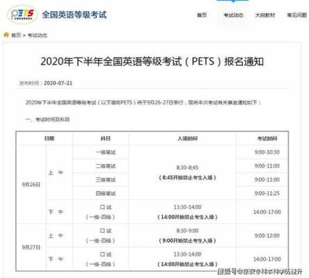 pets考试如何报名时间（pets 报名）