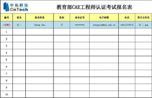 cae工程师考试报名（cae工程师考试报名官网）