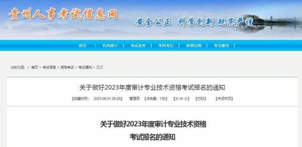 审计师报名考试（审计师报名考试时间2023年）