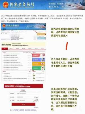 国家公务员考试怎样报名（国家公务员局怎么报名）