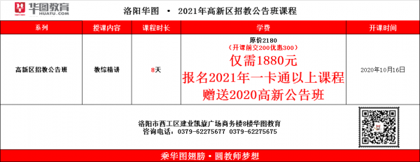 洛阳17招教考试报名（2020洛阳招教考试）