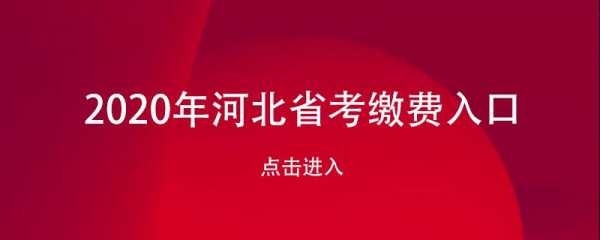 河北考试报名缴费平台（河北考试报名缴费平台官网）