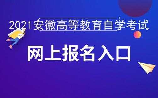 安徽省会从考试报名（安徽考试网报名入口）