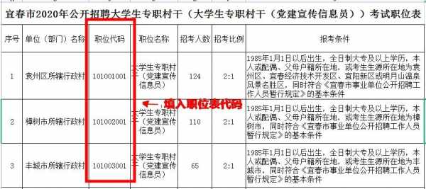 宁波村官考试报名条件（宁波市大学生村官报名时间）