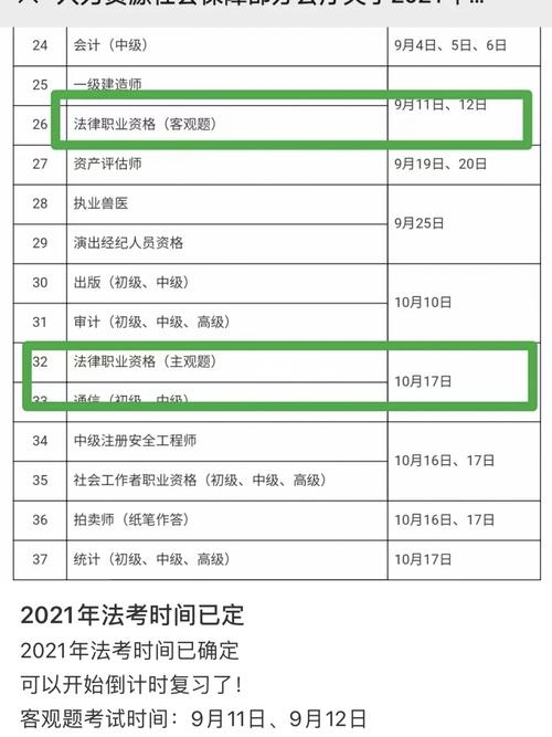 2020法律考试报名时间（法律考试2021考试时间）