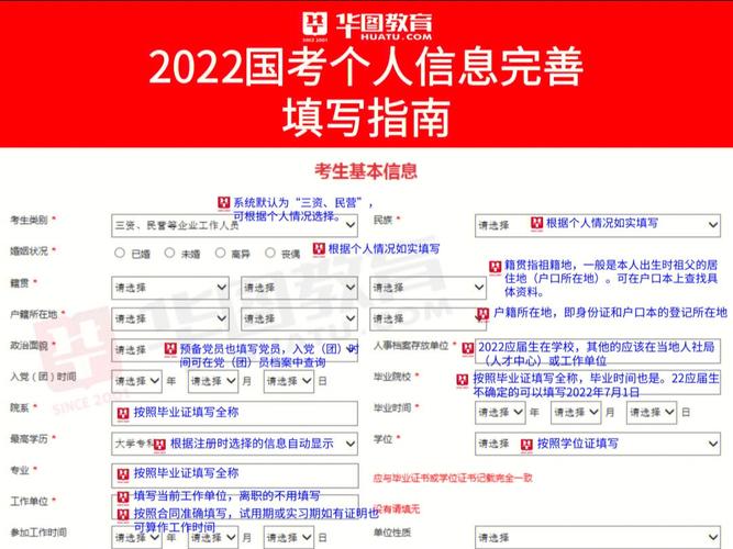 国考考试报名怎么填（2022国考报名怎么填）