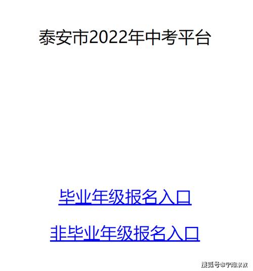 泰安市教育局考试报名（泰安市教育考试中心）