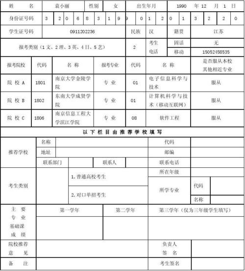 2018年江苏考试报名表（2018江苏省考报名时间）