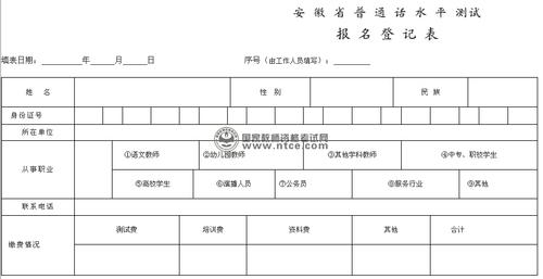 普通话考试报名单位（普通话报名所在单位没有怎么写?）