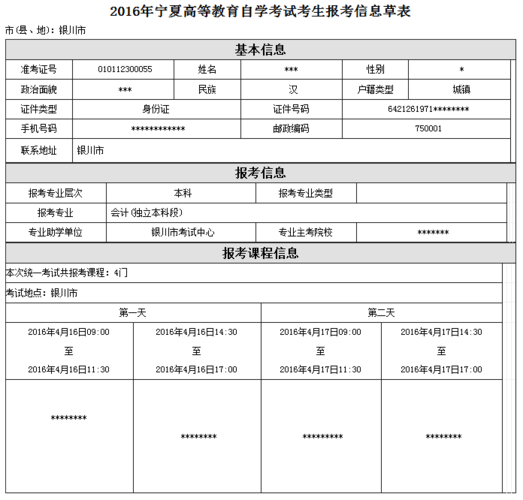 自学考试报名地址（自学考试地址怎么填）