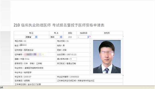 医护执业考试报名照片（执业医师考试报名照片格式大小是多少）