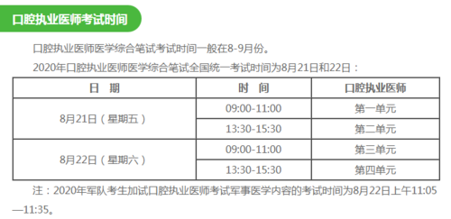 15口腔医师考试报名通道（2021年口腔医师资格考试报名时间）