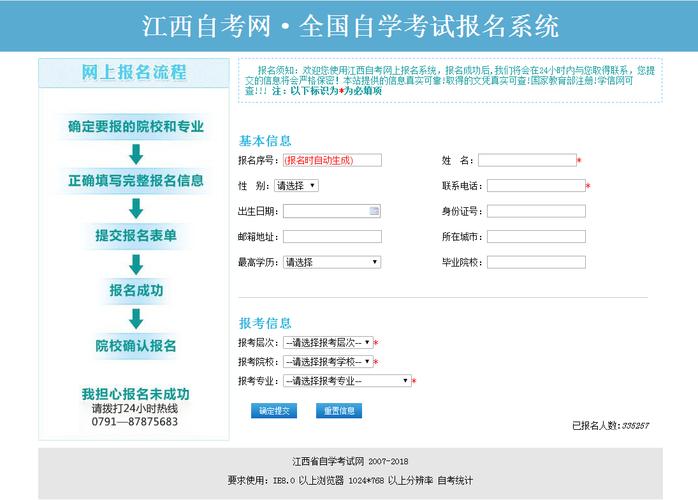 江西省自考报名考试（江西省自考报名考试官网）