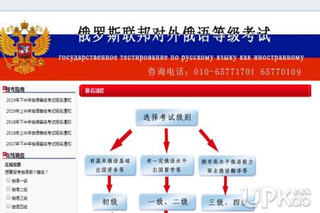 俄语水平考试报名（俄语等级考试报名）