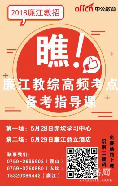 廉江实验扫码报名考试（廉江教育考试院）