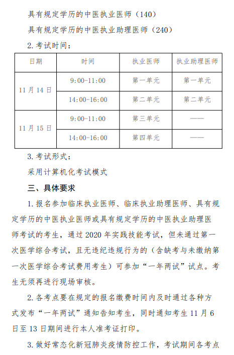 内蒙古医学考试报名时间（内蒙古医学考试信息网）