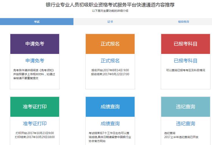 银行从业资格考试报名入口（银行从业资格考试报名入口官网初级）