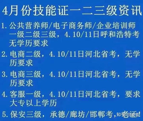 廊坊三级技能证报名考试（廊坊市职业技能考试）