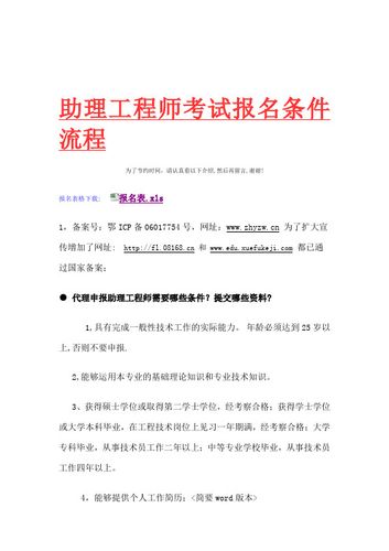 助理考试怎么报名条件（助理考试需要什么材料）