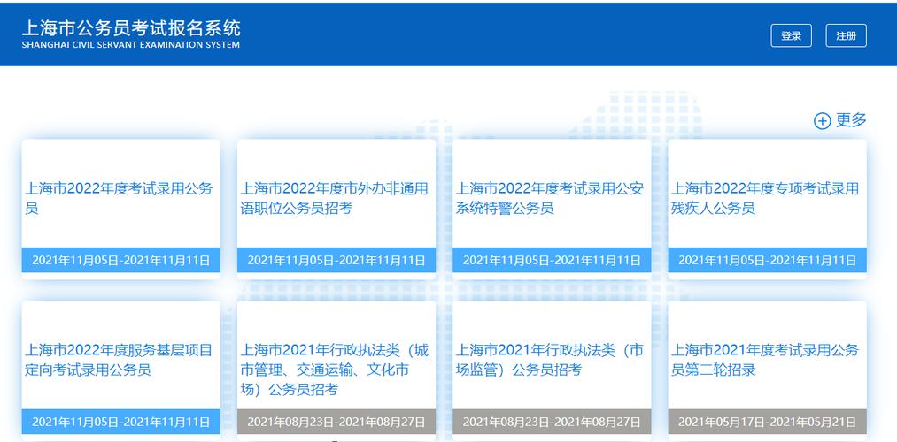 上海公务员考试报名网址（2021上海公务员考试报名入口）