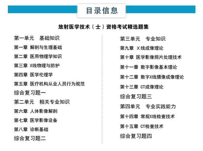 放射医学技术考试怎么报名（放射医学技术资格考试条件）