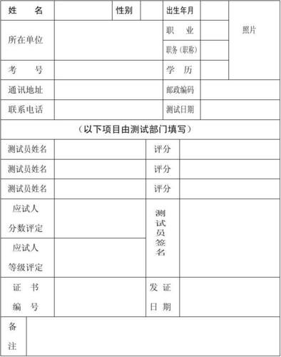 普通话考试报名填写的信息（普通话报名信息怎么填）