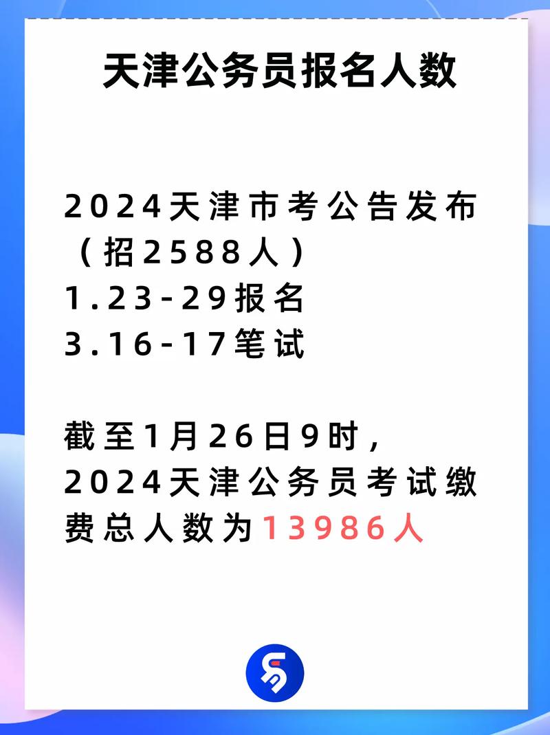 天津公市务员考试报名（天津公务员考试报名人数）